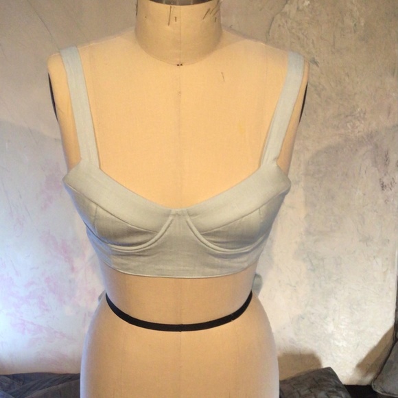 ‘Luxxel’ Baby Blue Bra Top ***NEVER WORN*** - Picture 1 of 3